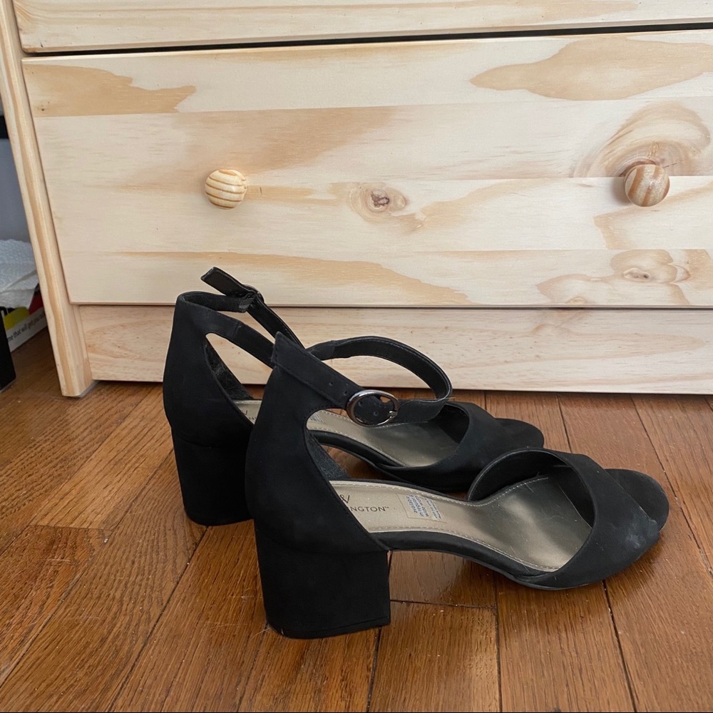 black heels